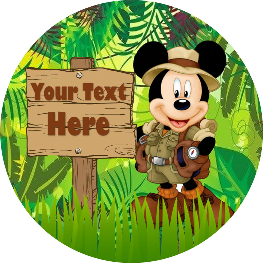 Detail Mickey Mouse Safari Clipart Nomer 18
