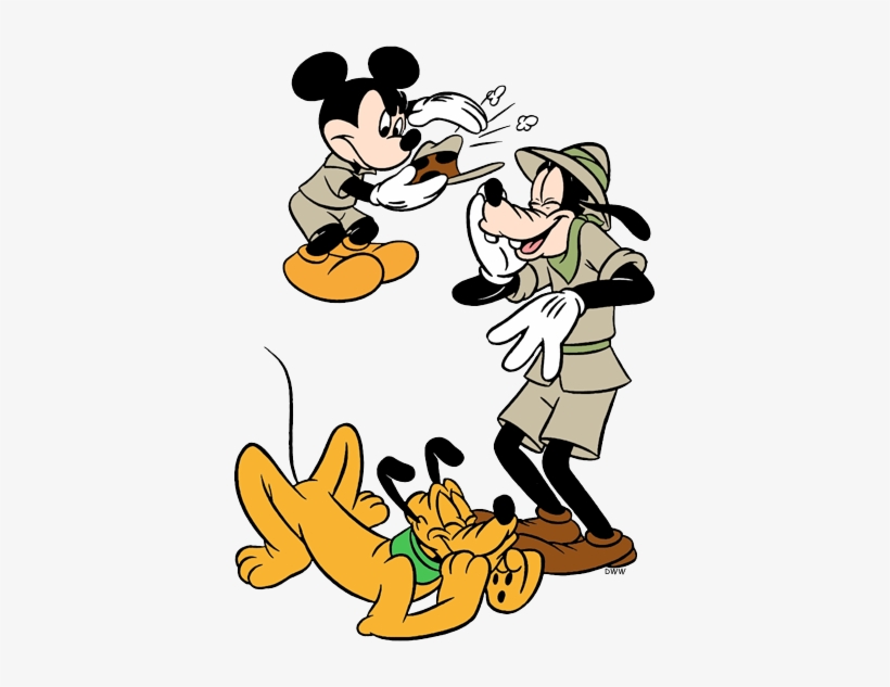 Detail Mickey Mouse Safari Clipart Nomer 43