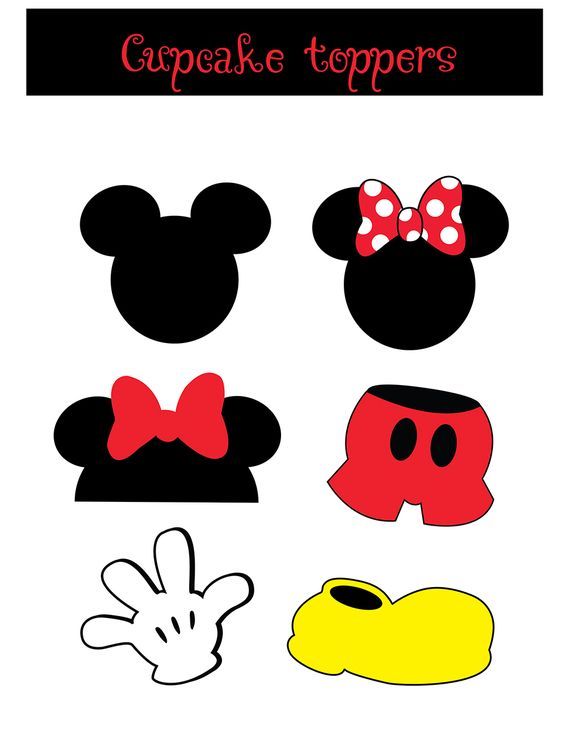 Detail Mickey Mouse Shoes Clipart Nomer 14