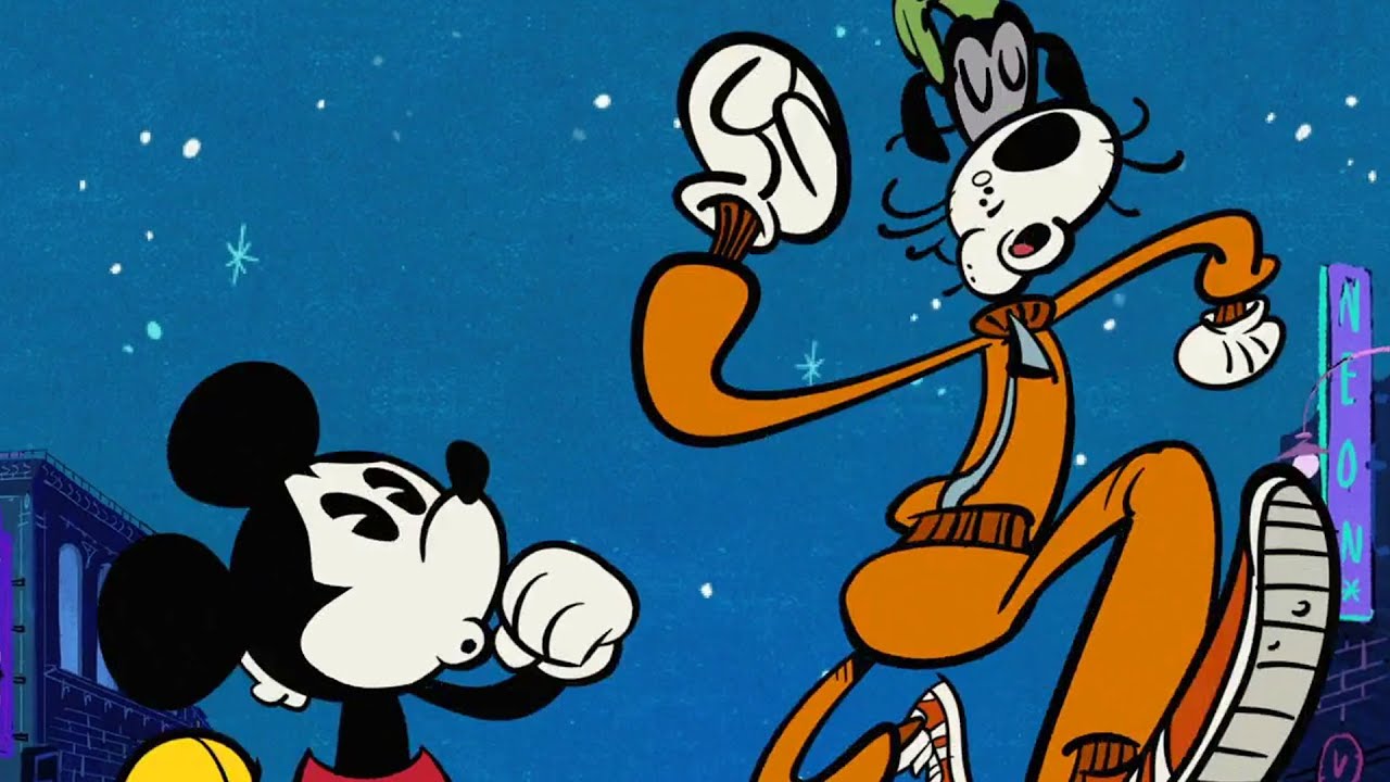Detail Mickey Mouse Shorts Goofy Nomer 26