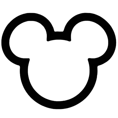 Detail Mickey Mouse Silhouette Clipart Nomer 23