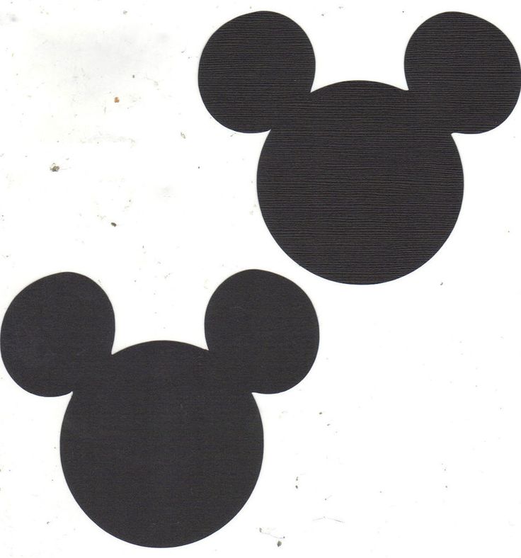 Detail Mickey Mouse Silhouette Clipart Nomer 46