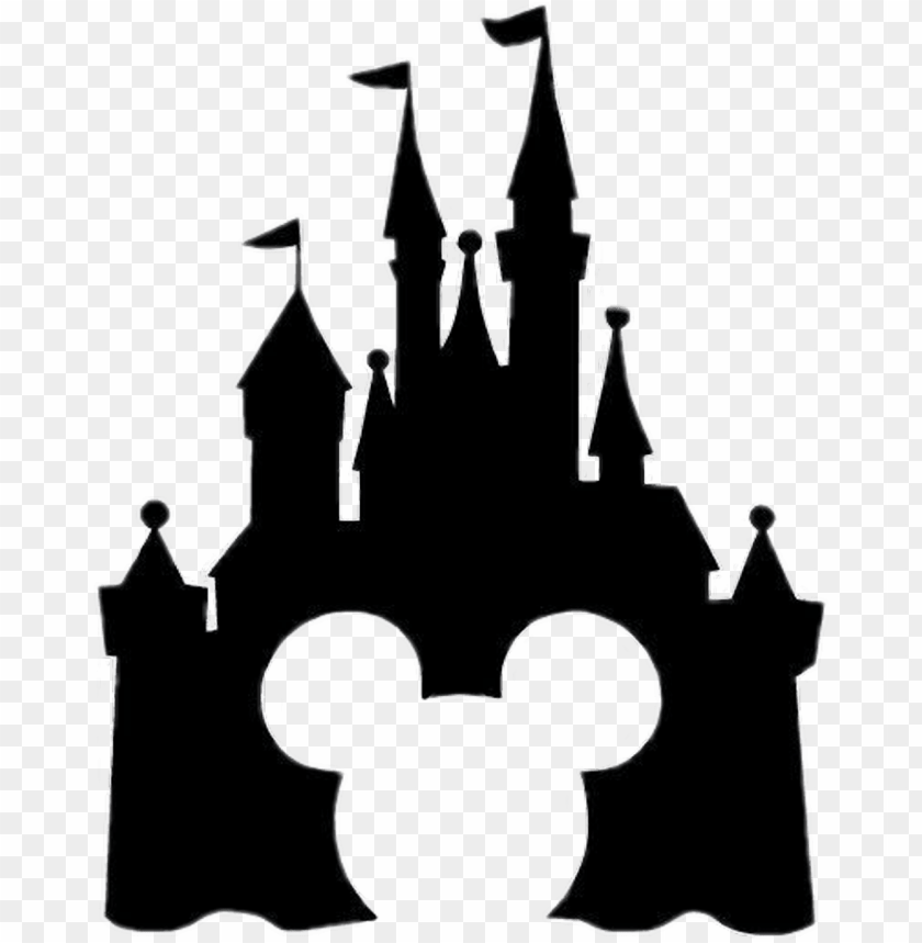 Detail Mickey Mouse Silhouette Transparent Background Nomer 14