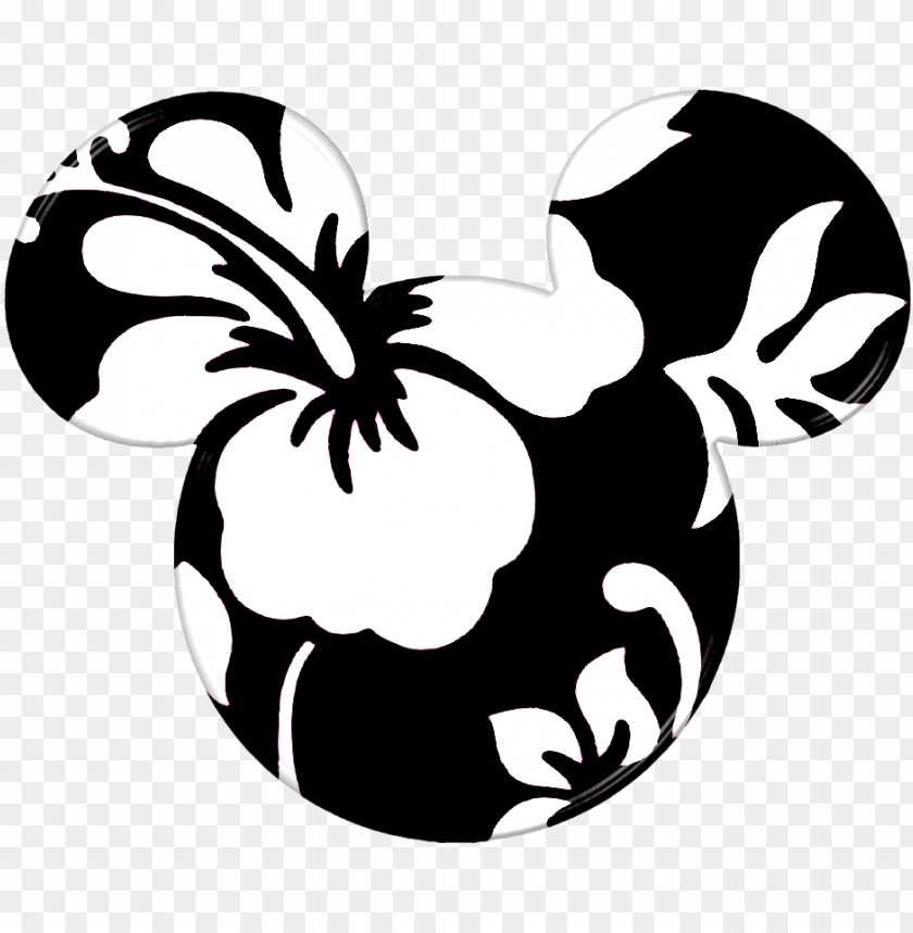 Detail Mickey Mouse Silhouette Transparent Background Nomer 22