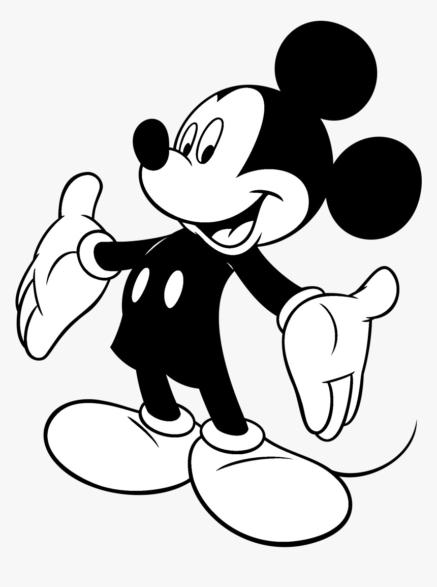 Detail Mickey Mouse Silhouette Vector Nomer 46