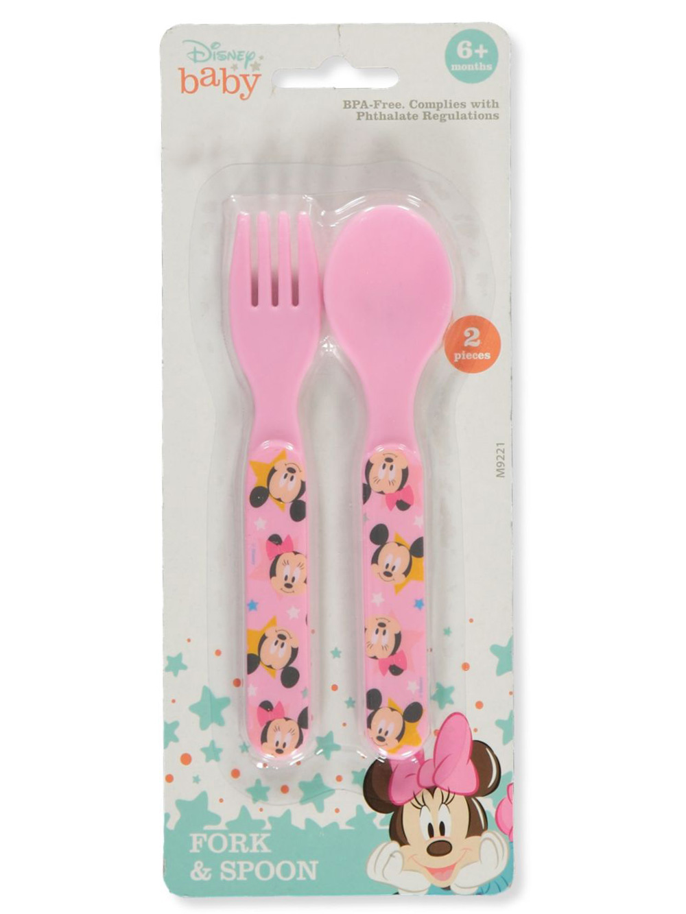 Detail Mickey Mouse Spoon And Fork Set Nomer 29