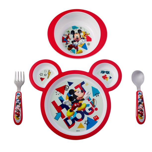 Detail Mickey Mouse Spoon And Fork Set Nomer 31