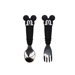 Detail Mickey Mouse Spoon And Fork Set Nomer 34