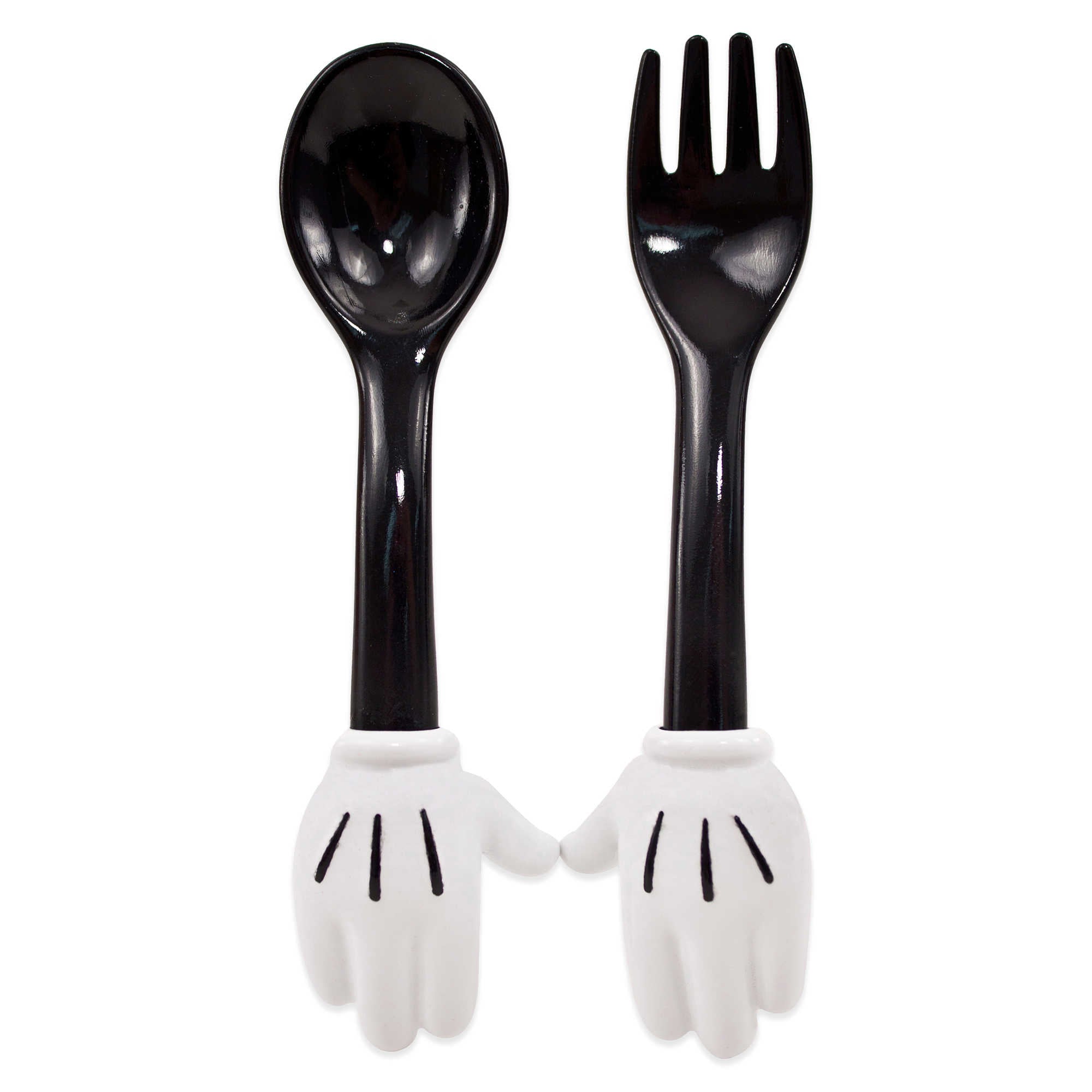 Detail Mickey Mouse Spoon And Fork Set Nomer 41