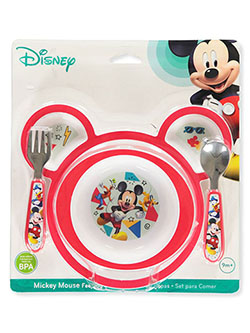 Detail Mickey Mouse Spoon And Fork Set Nomer 47