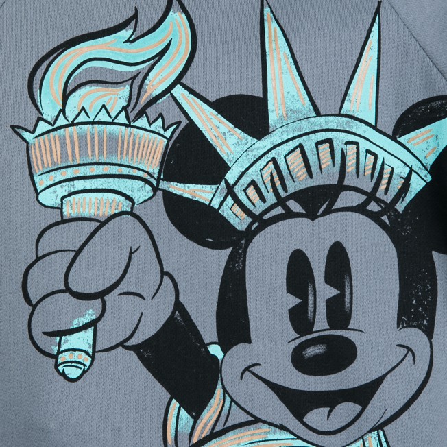 Detail Mickey Mouse Statue Of Liberty Nomer 16