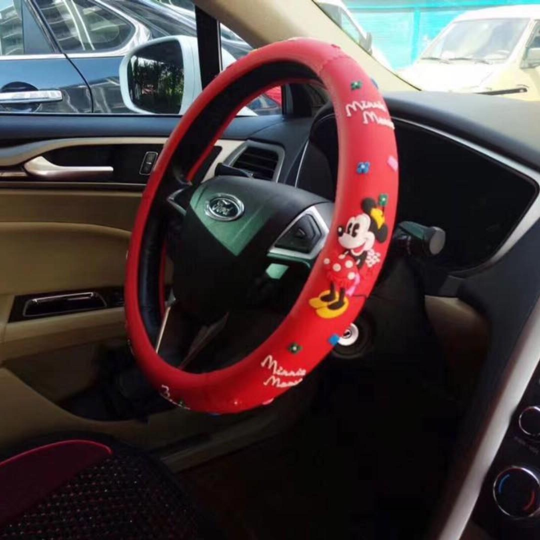 Detail Mickey Mouse Steering Wheel Cover Nomer 37