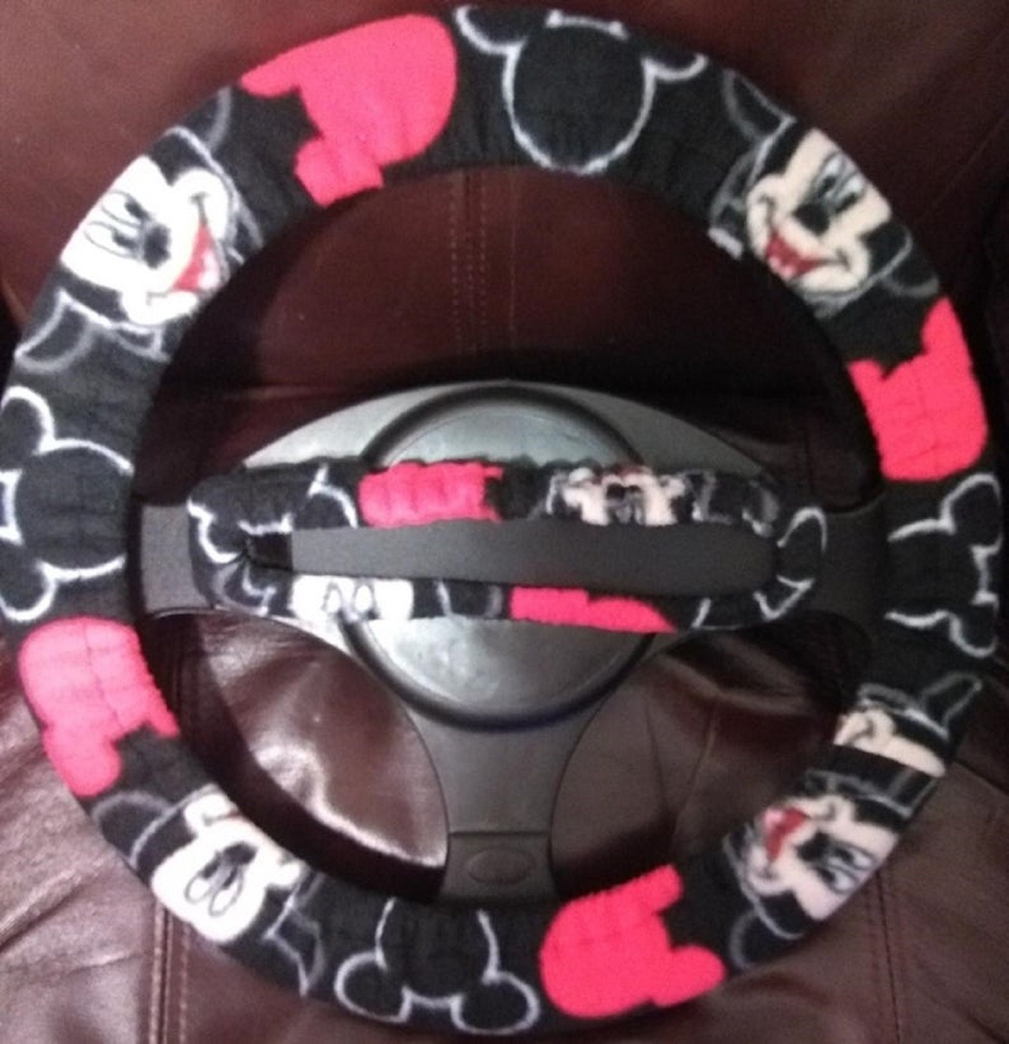 Detail Mickey Mouse Steering Wheel Cover Nomer 42