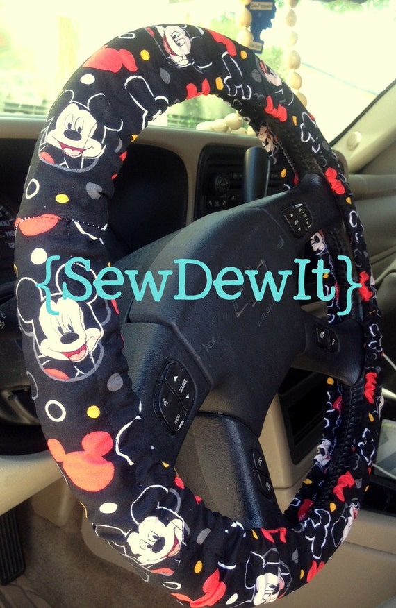 Detail Mickey Mouse Steering Wheel Cover Nomer 7