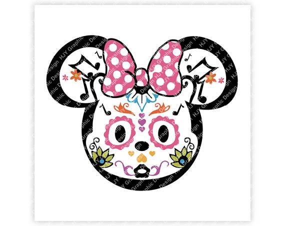 Detail Mickey Mouse Sugar Skull Nomer 21