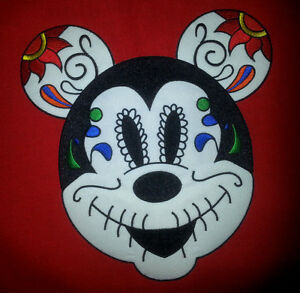 Detail Mickey Mouse Sugar Skull Nomer 4