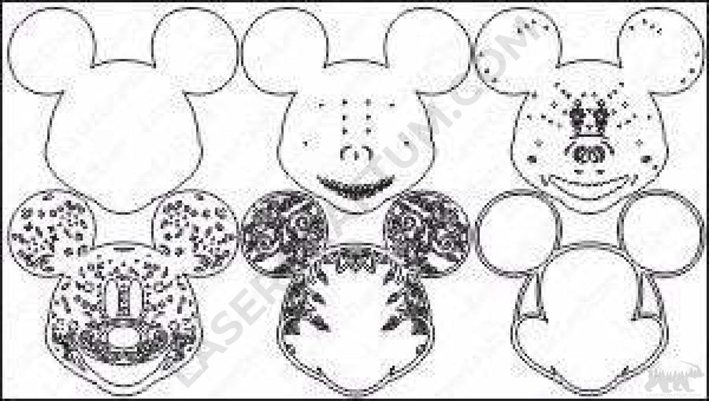 Detail Mickey Mouse Sugar Skull Nomer 40