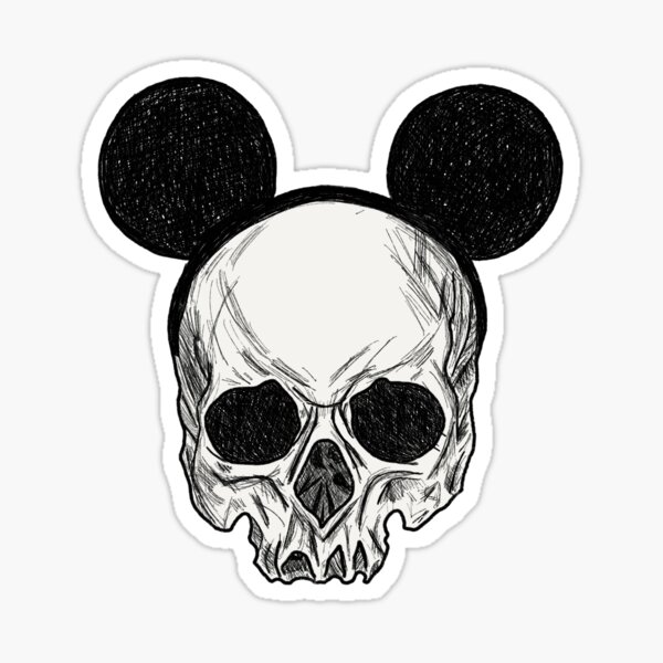 Detail Mickey Mouse Sugar Skull Nomer 50