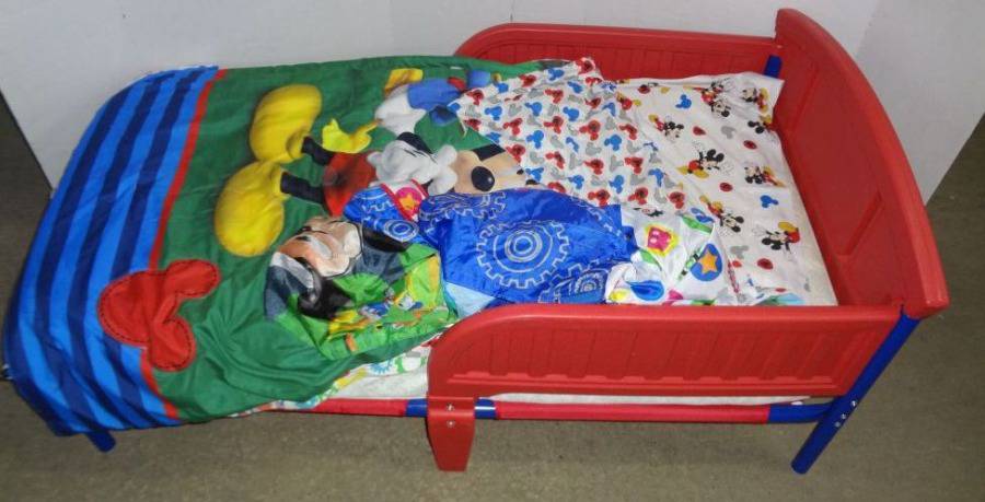 Detail Mickey Mouse Tent Toddler Bed Nomer 34