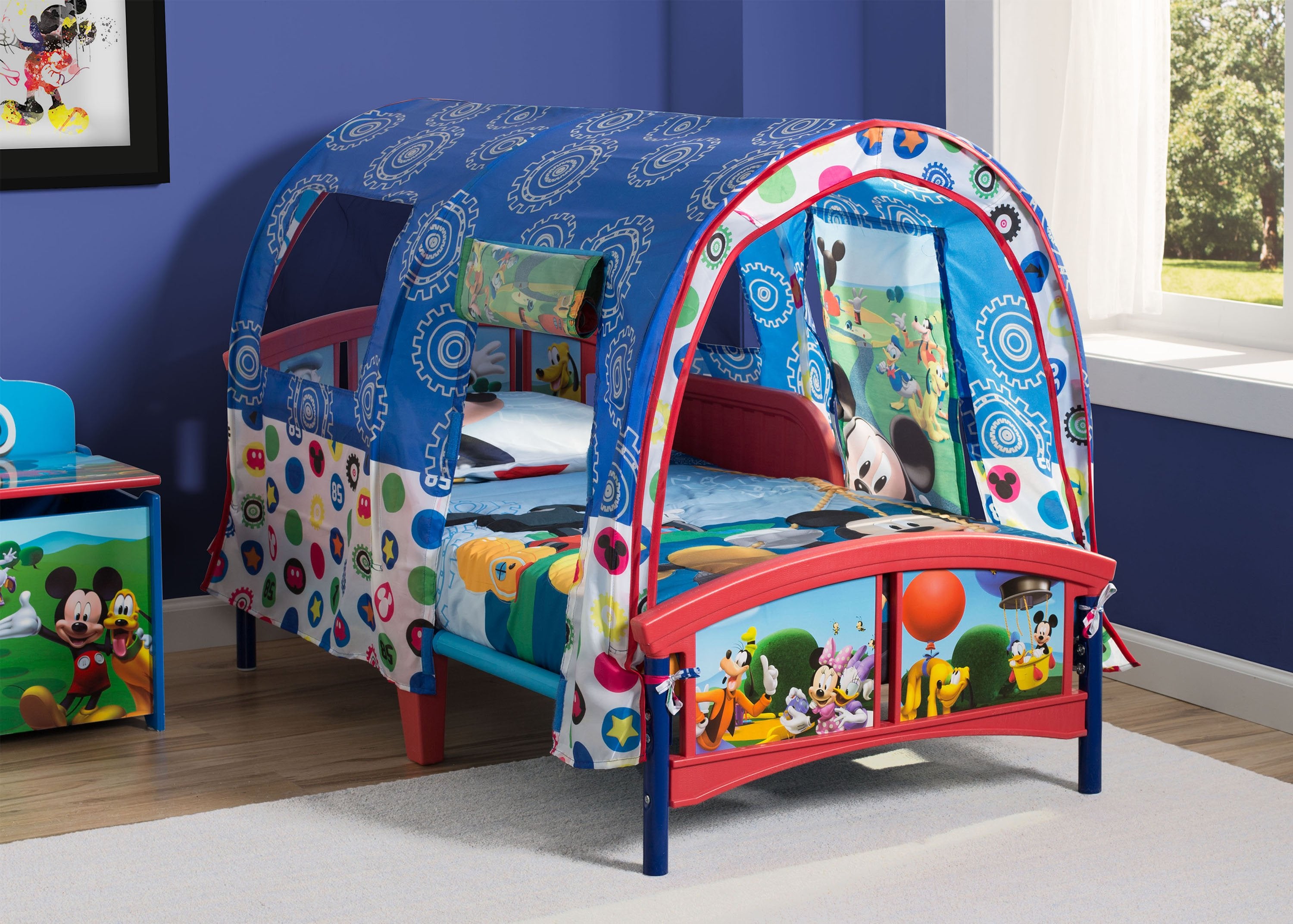 Detail Mickey Mouse Tent Toddler Bed Nomer 5
