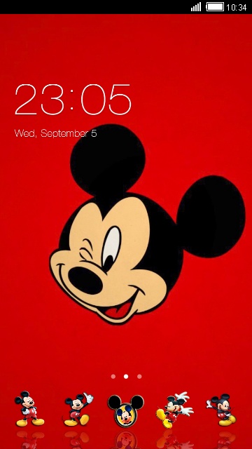 Detail Mickey Mouse Themes For Android Nomer 11