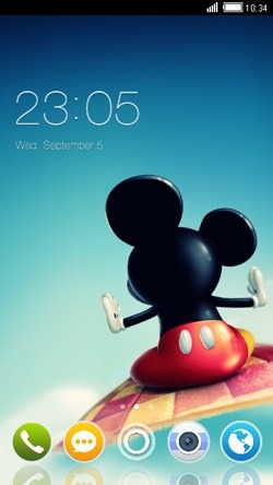 Detail Mickey Mouse Themes For Android Nomer 16