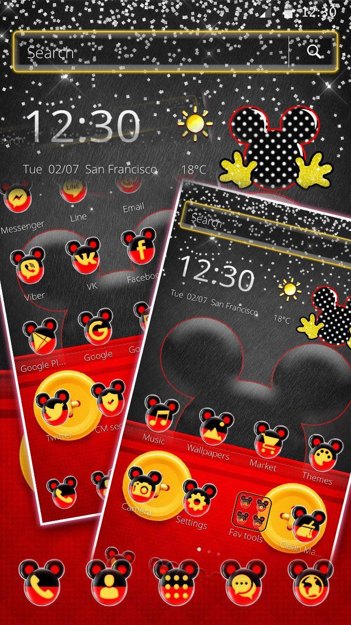 Detail Mickey Mouse Themes For Android Nomer 6