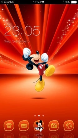 Detail Mickey Mouse Themes For Android Nomer 7