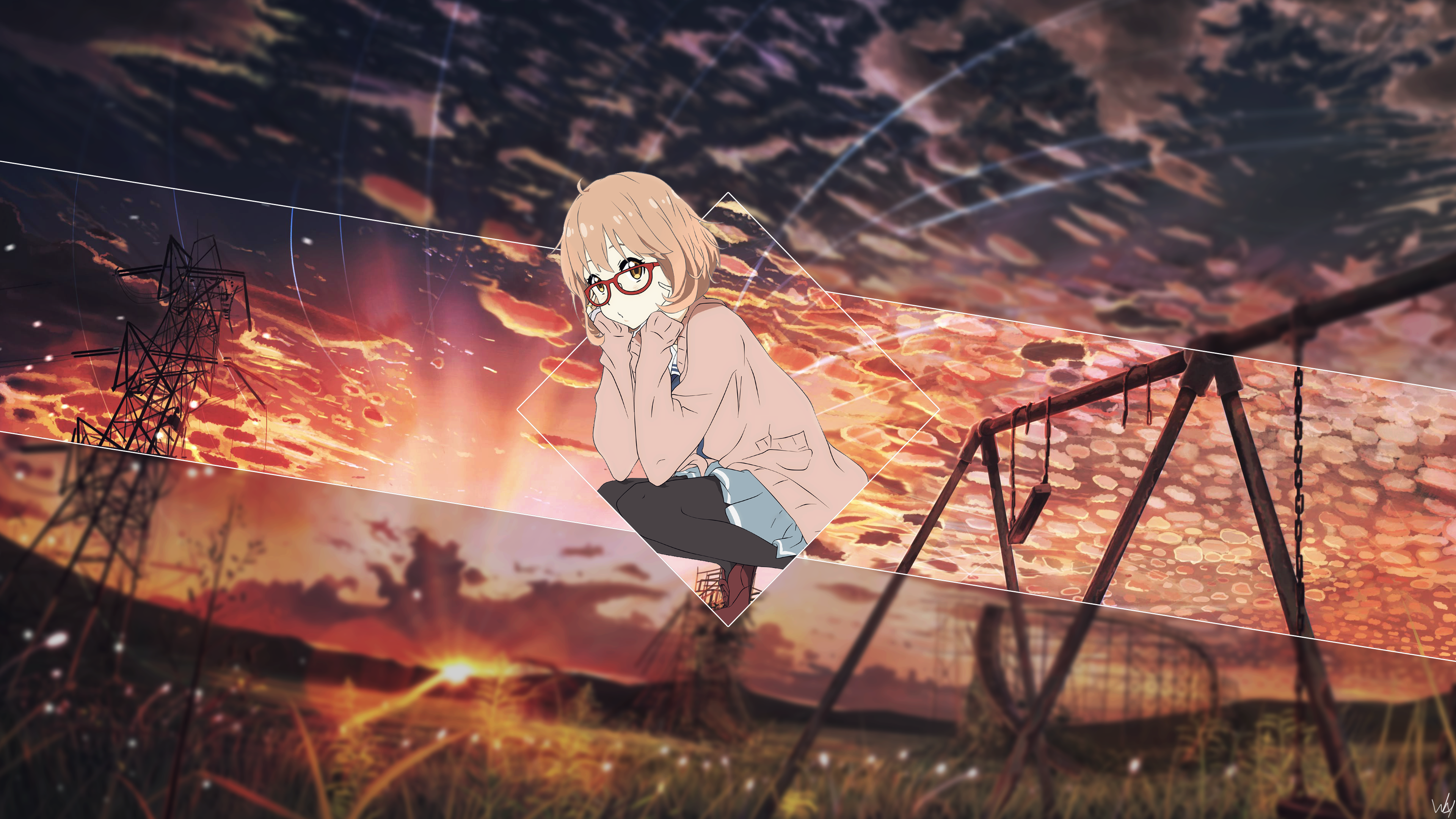 Detail Kyoukai No Kanata Wallpaper Nomer 33