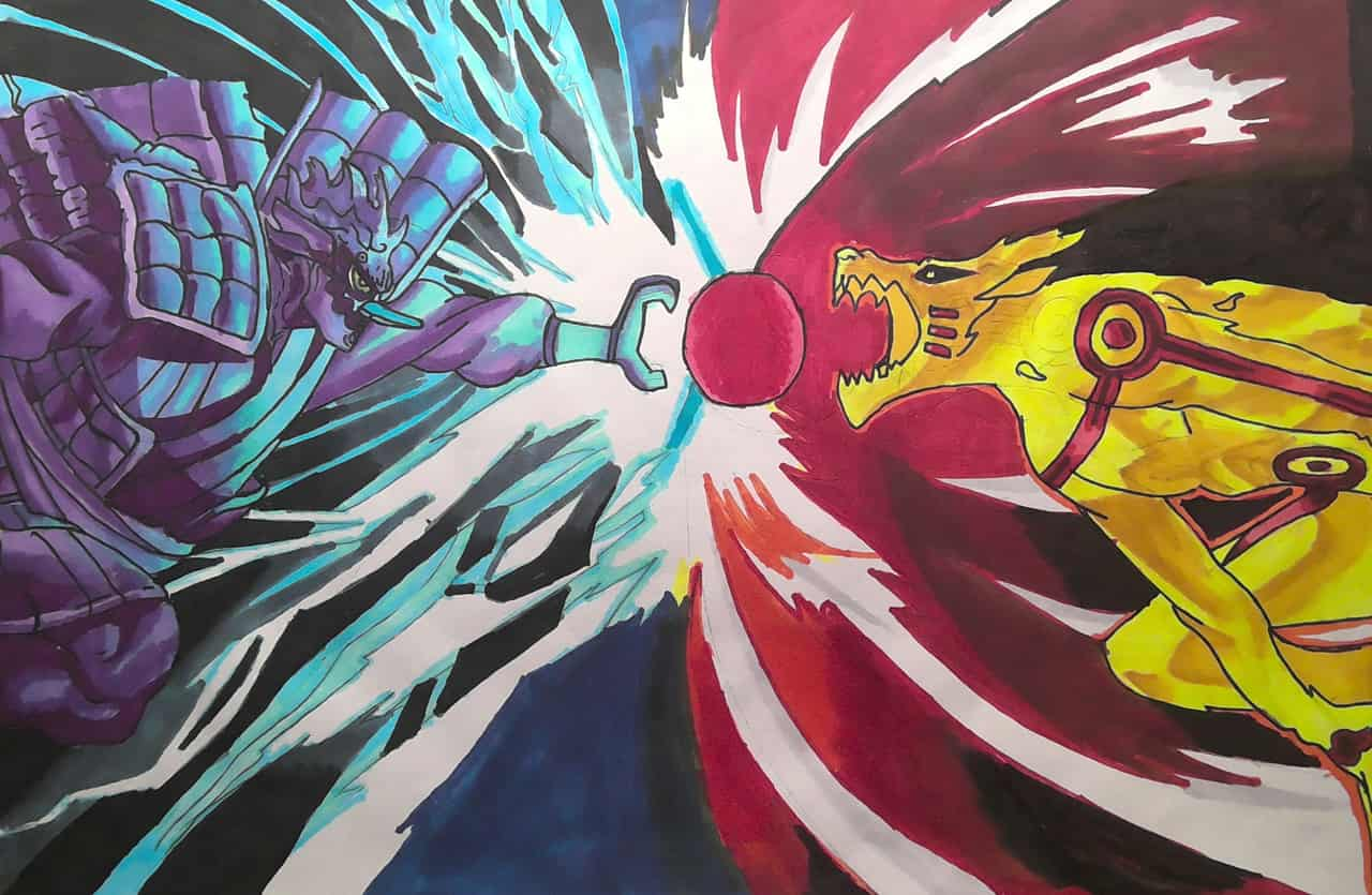 Detail Kyuubi Vs Susanoo Nomer 7