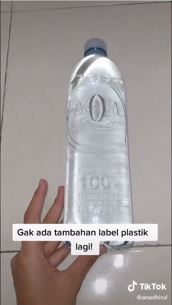 Detail Label Air Mineral Botol Nomer 33