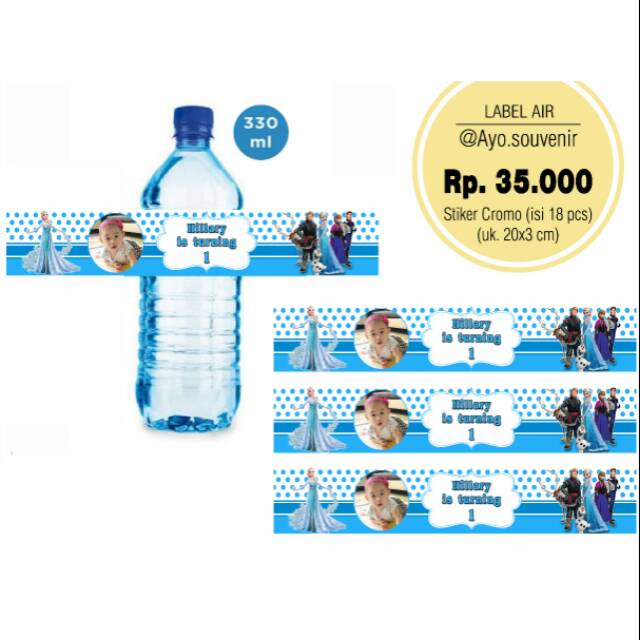 Detail Label Air Mineral Botol Nomer 48