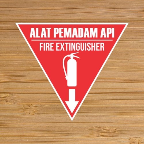 Detail Label Alat Pemadam Api Nomer 14