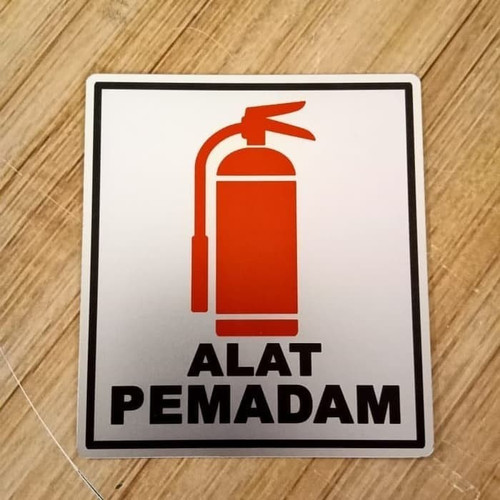 Detail Label Alat Pemadam Api Nomer 34