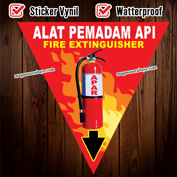 Detail Label Alat Pemadam Api Nomer 39