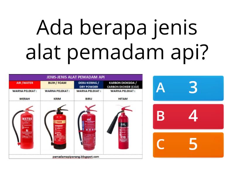 Detail Label Alat Pemadam Api Nomer 8