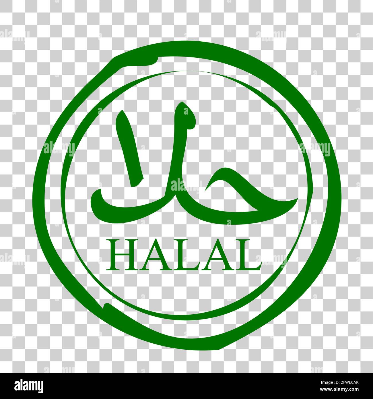 Detail Label Halal Transparan Nomer 34