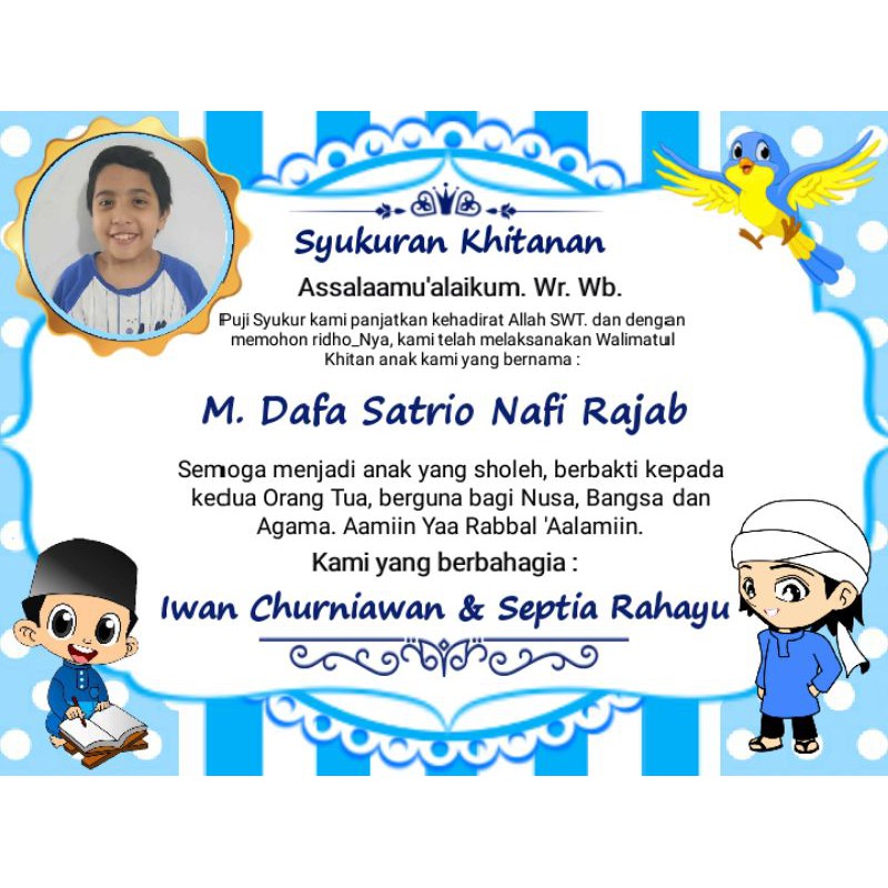 Detail Label Khitanan Nomer 12