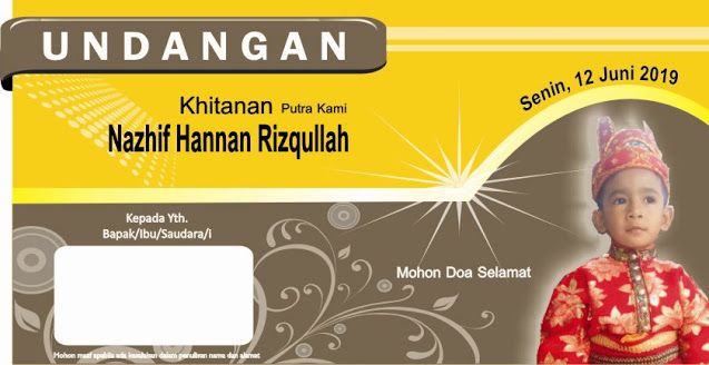 Detail Label Khitanan Nomer 58