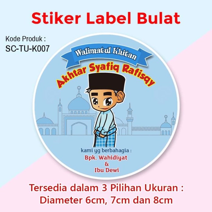 Detail Label Khitanan Nomer 7