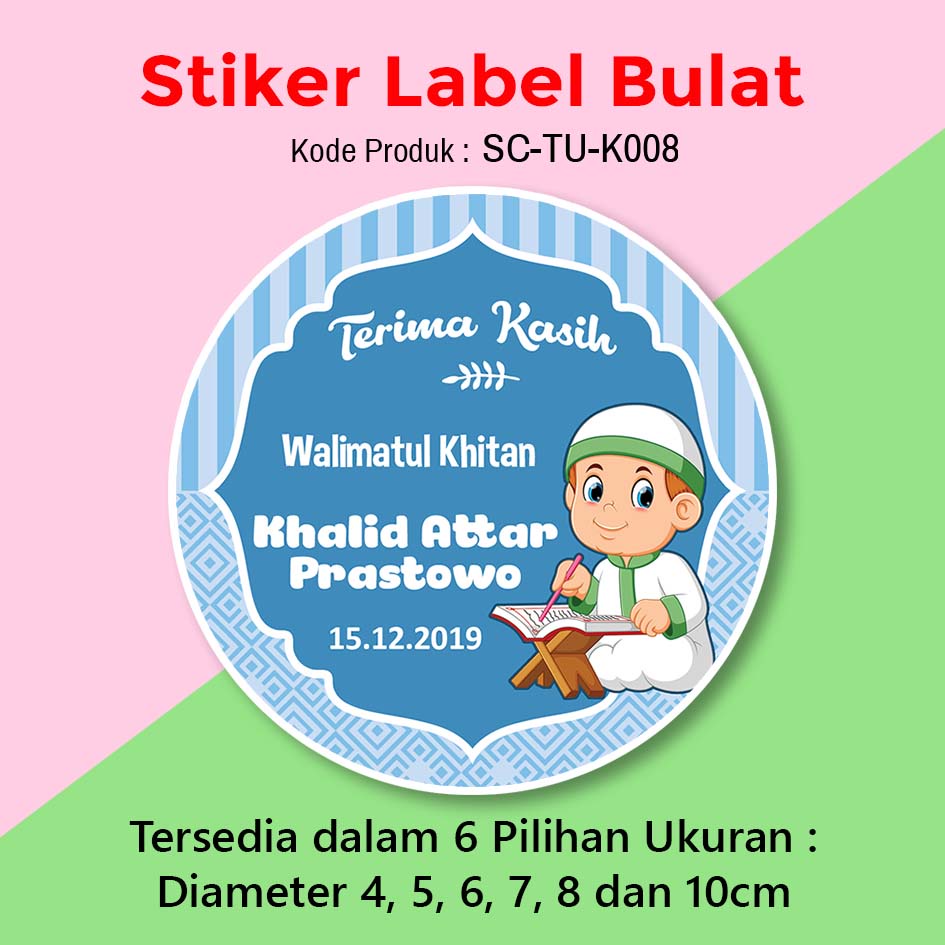 Detail Label Khitanan Nomer 8