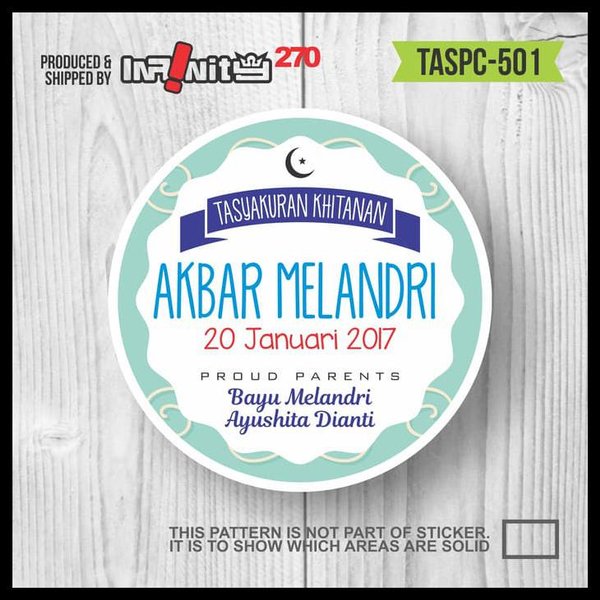 Detail Label Khitanan Nomer 10
