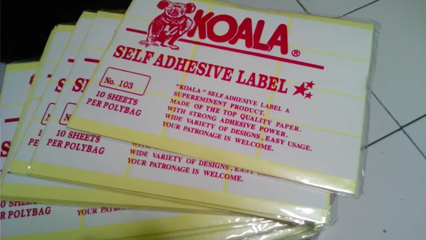 Detail Label Koala 103 Nomer 5