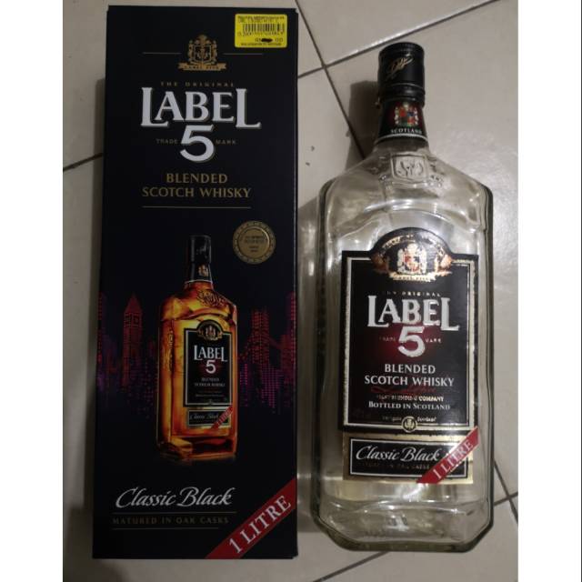 Detail Label Minuman Keras Nomer 12