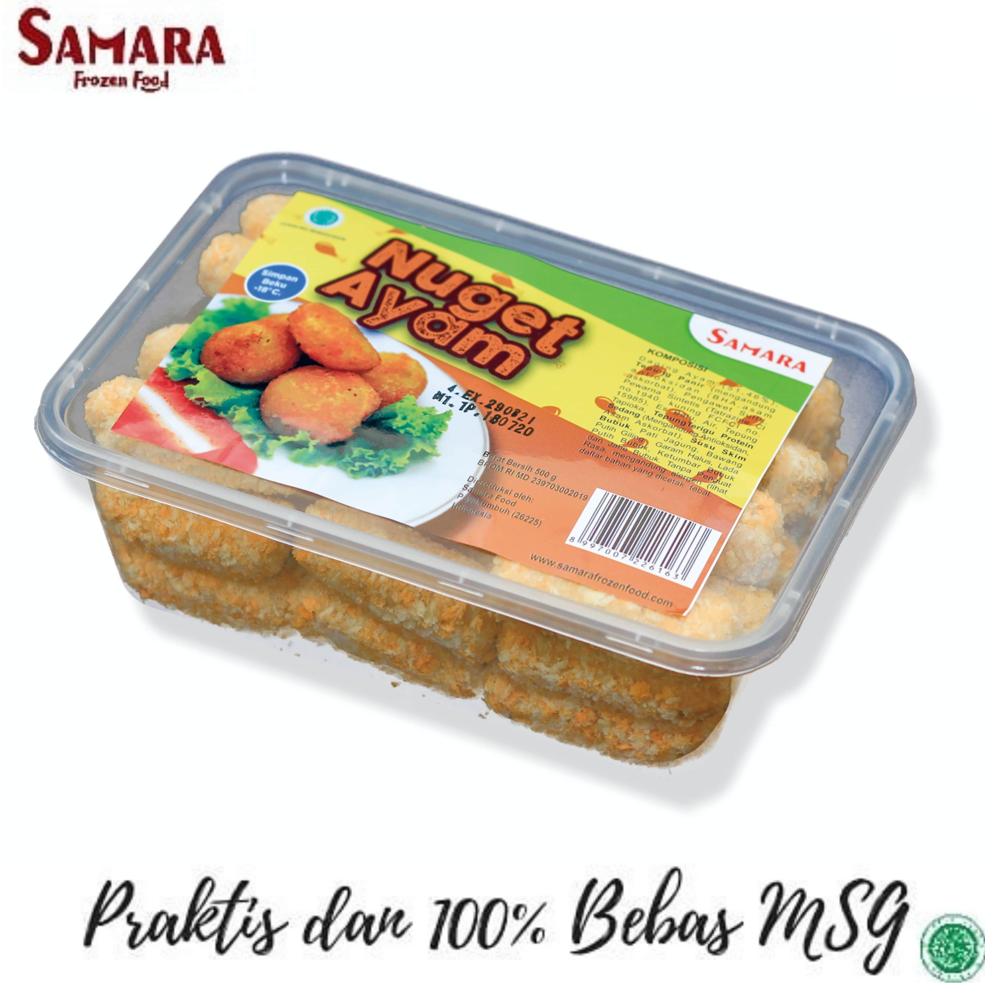 Detail Label Nugget Ayam Nomer 40