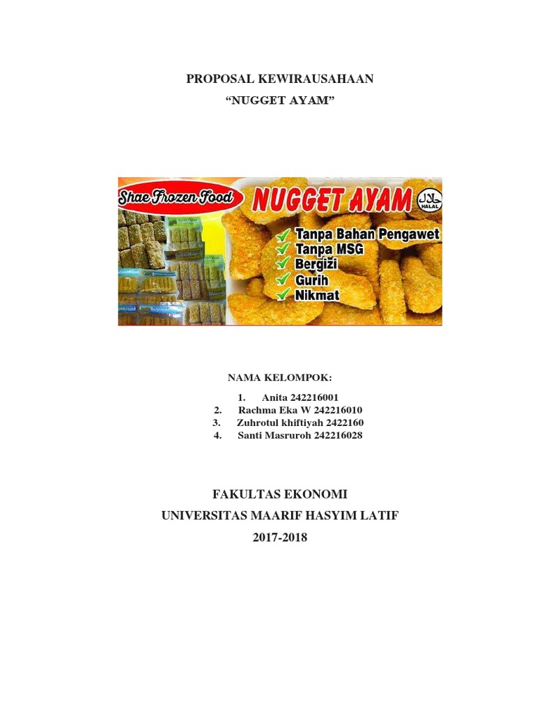 Detail Label Nugget Ayam Nomer 48