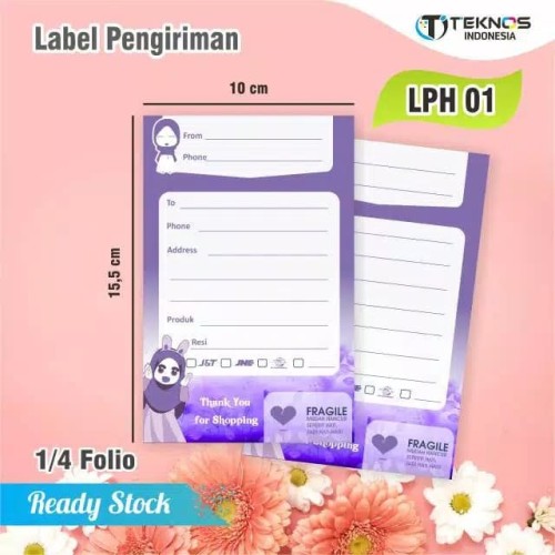 Detail Label Olshop Kosongan Nomer 32