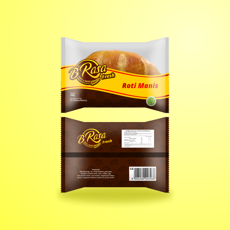 Detail Label Roti Manis Nomer 9