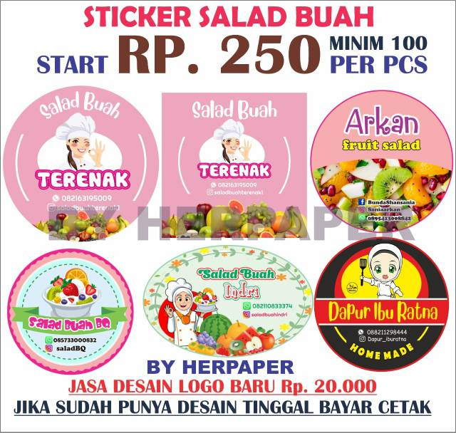 Detail Label Salad Buah Nomer 24