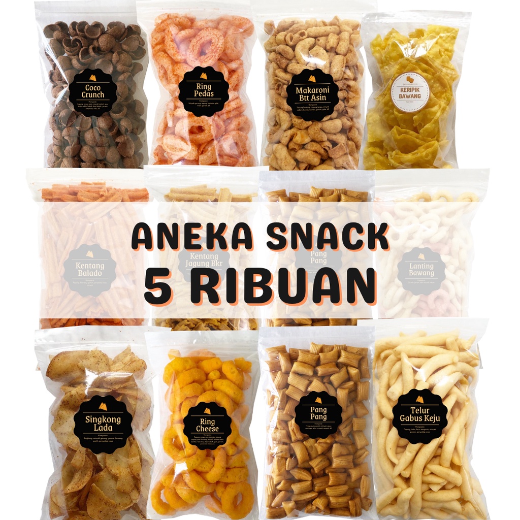 Detail Label Snack Makanan Ringan Nomer 12